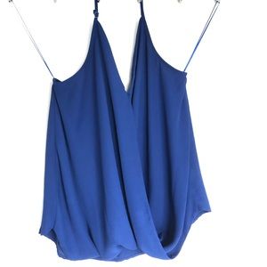 Eight Sixty Halter Top | Blue | M